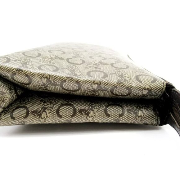 CELINE clutch bag C brazone beige PVC leather - Picture 5 of 6